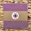 Gentleman’s Blend Charm Pack #01 – Reclaimed Purple Precuts (Limited Edition)