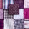 Gentleman’s Blend Charm Pack #01 – Reclaimed Purple Precuts (Limited Edition)