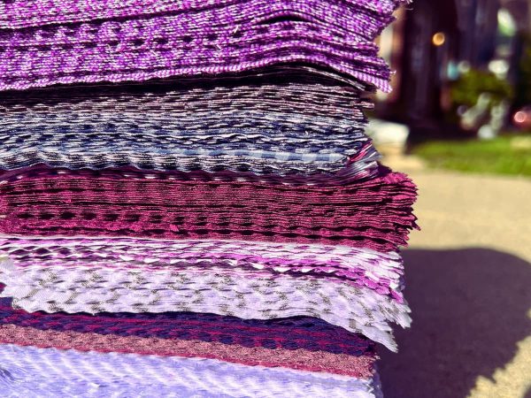 Gentleman’s Blend Charm Pack #01 – Reclaimed Purple Precuts (Limited Edition)