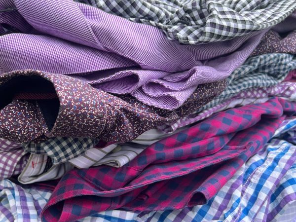 Gentleman’s Blend Charm Pack #01 – Reclaimed Purple Precuts (Limited Edition)