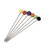 Bohin Quilting Glass Head Pins (Size 30, 1 7/8”, 100 ct)
