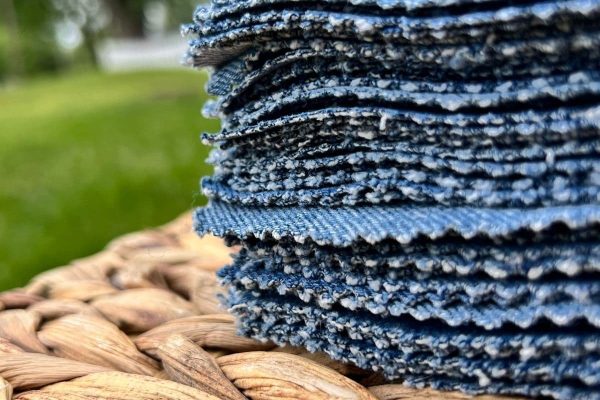 Washed + Worn Denim Squares #001 - Reclaimed Jean Pack – 6.5” Squares