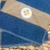 Washed + Worn Denim Squares #001 - Reclaimed Jean Pack – 6.5” Squares