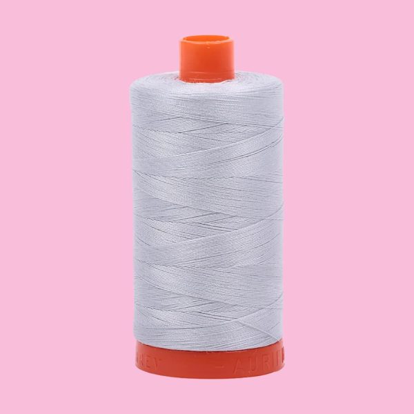 Aurifil 50wt Cotton Thread (Dove, 1422 yds)